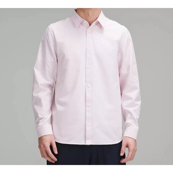 NWT Lululemon New Venture Classic Fit LS Shirt Sz large - Picture 1 of 3